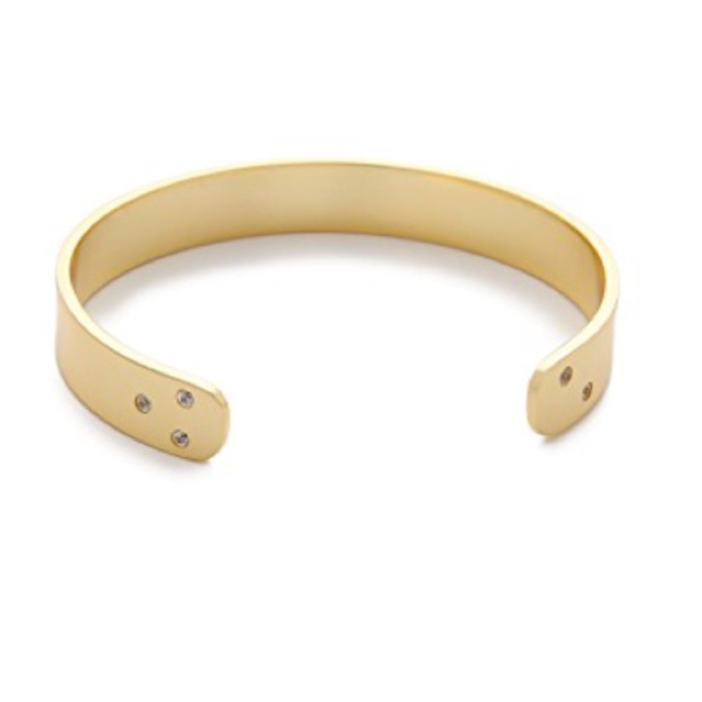 Gold plated bangle